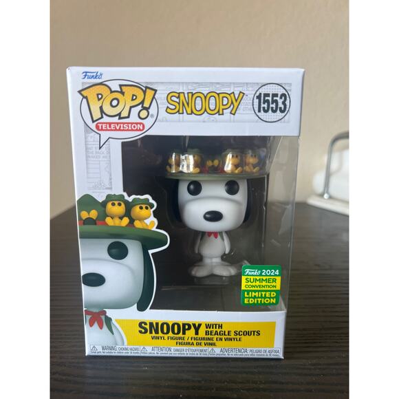 FUNKO POP! Snoopy Summer Convention 2016 N°139 - Rare, Neuf